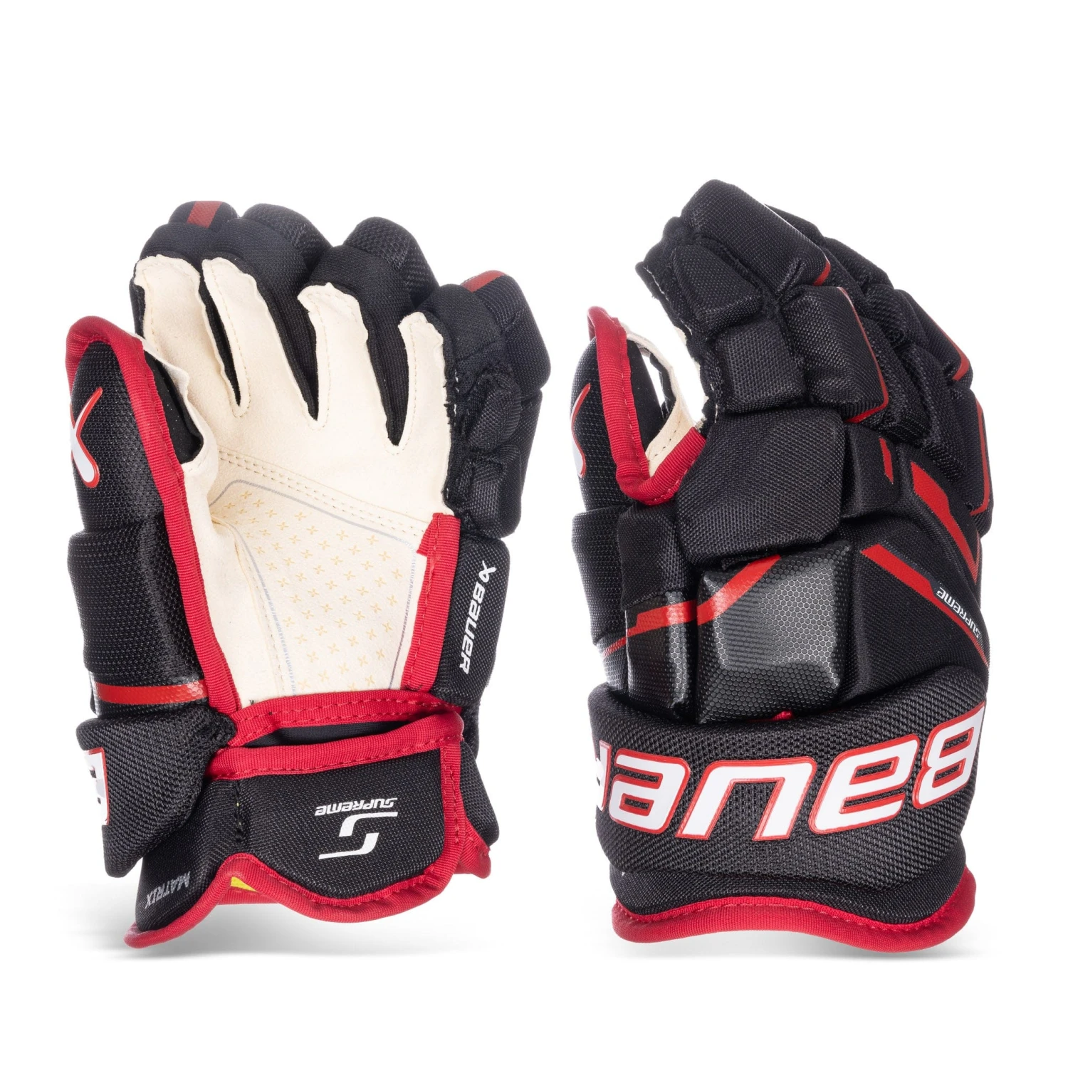 Bauer Supreme Matrix Intermediate Hockey Gloves - Image 5