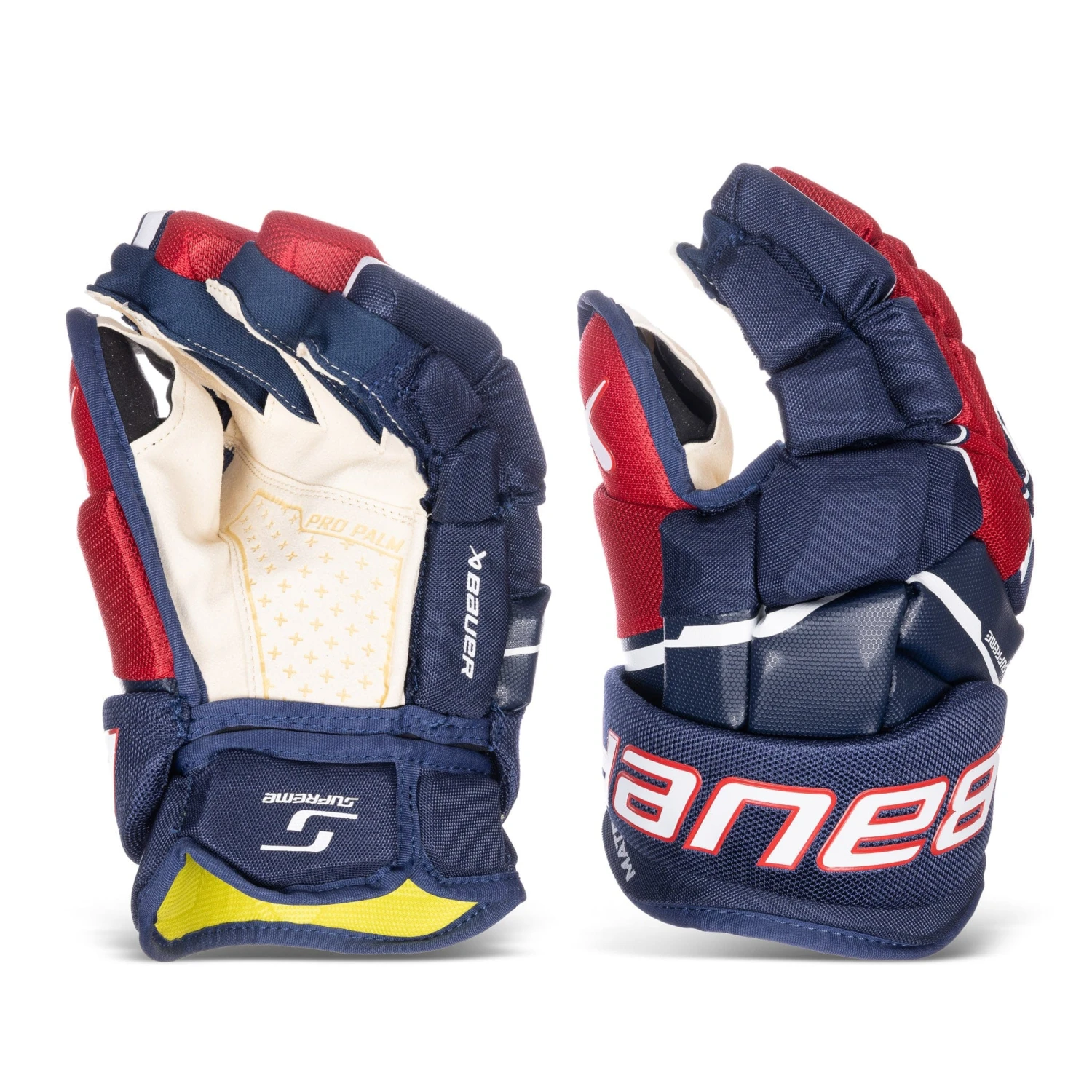 Bauer Supreme Matrix Intermediate Hockey Gloves - Image 4