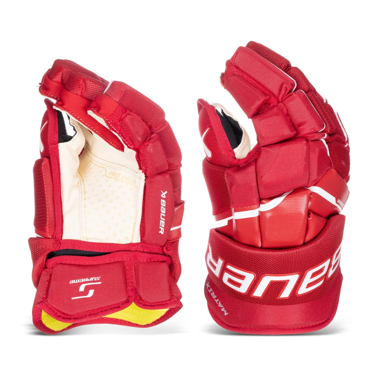 Bauer Supreme Matrix Intermediate Hockey Gloves - Image 6