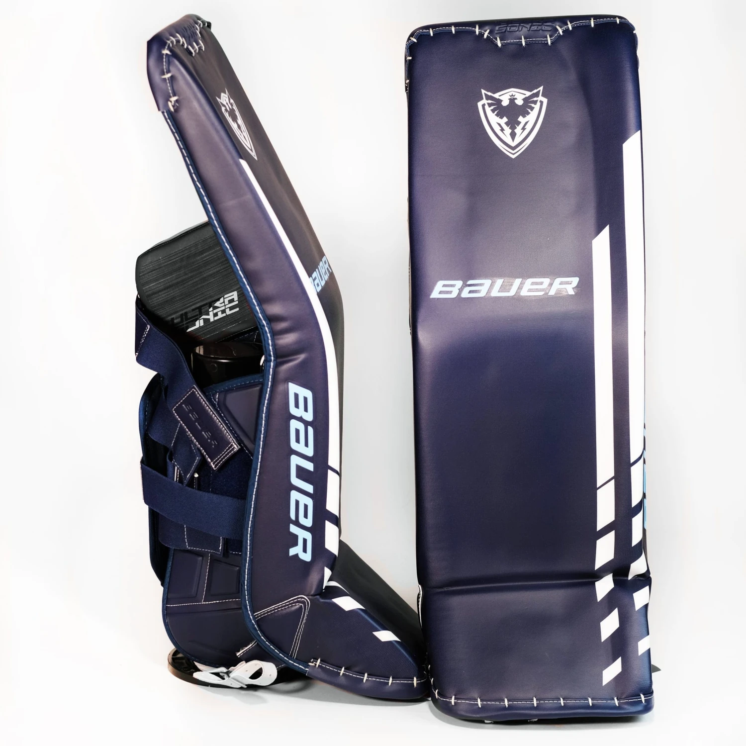 Bauer Supreme Pro Custom Senior Goalie Leg Pads - Samuel Hlavaj - Image 3