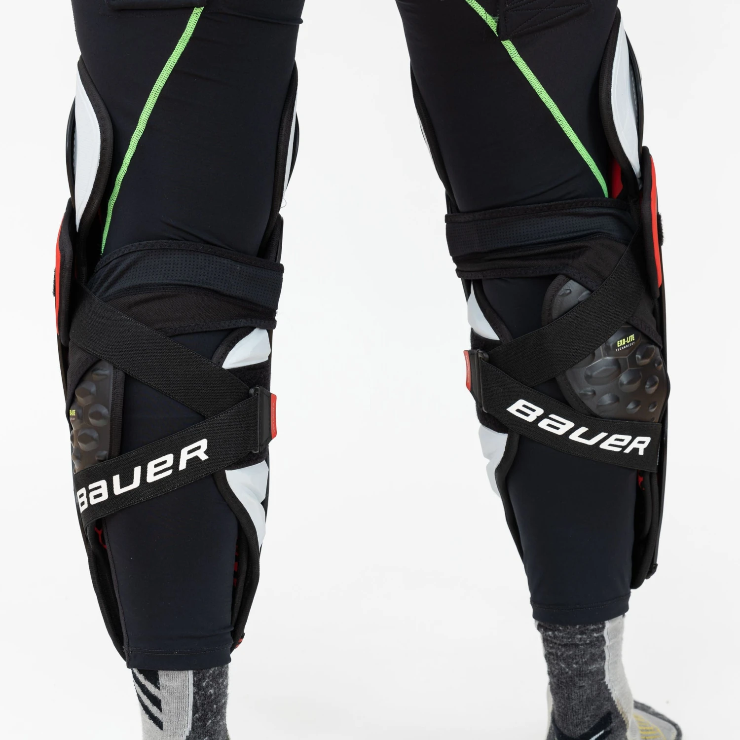 Bauer Vapor Hyperlite Senior Hockey Shin Guards - Image 3