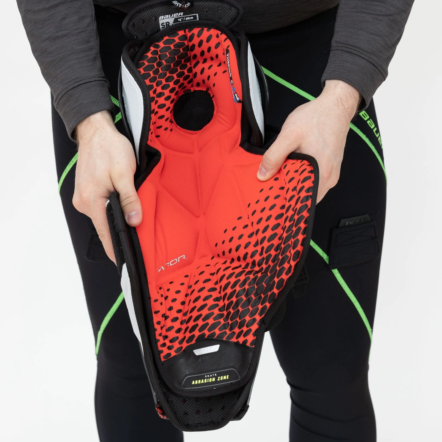 Bauer Vapor Hyperlite Senior Hockey Shin Guards - Image 14