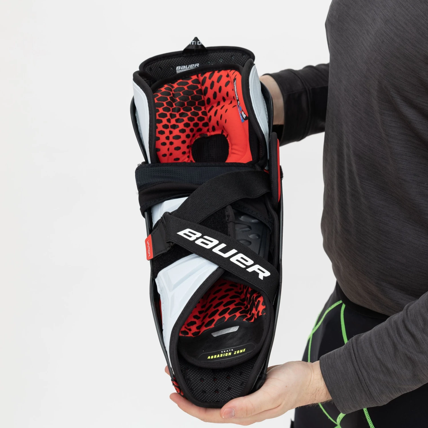 Bauer Vapor Hyperlite Senior Hockey Shin Guards - Image 12