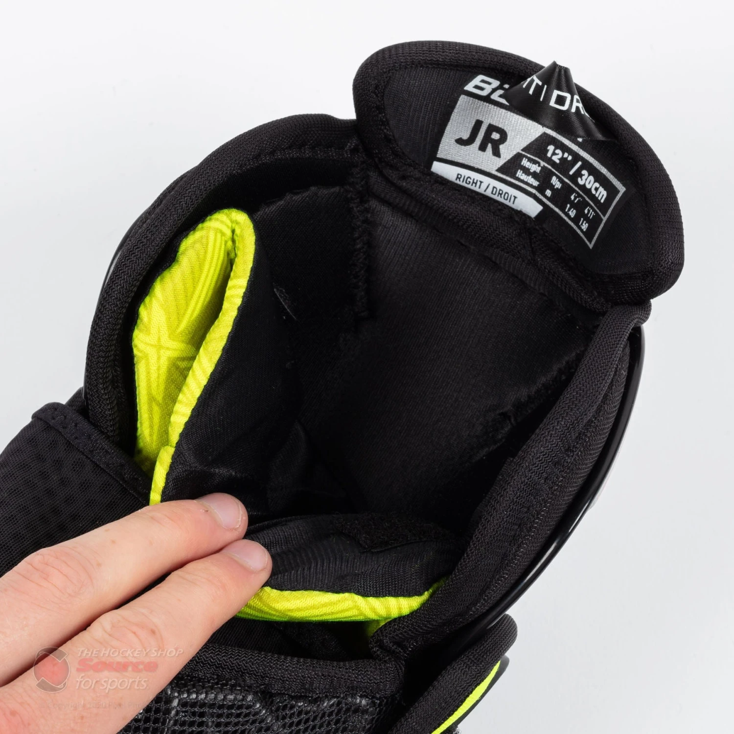 Bauer Vapor X Shift Pro Junior Hockey Shin Guards (2020) - Image 7