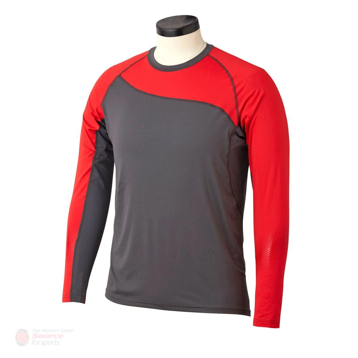 Bauer Pro Grip Longsleeve Junior Baselayer Shirt - Image 2