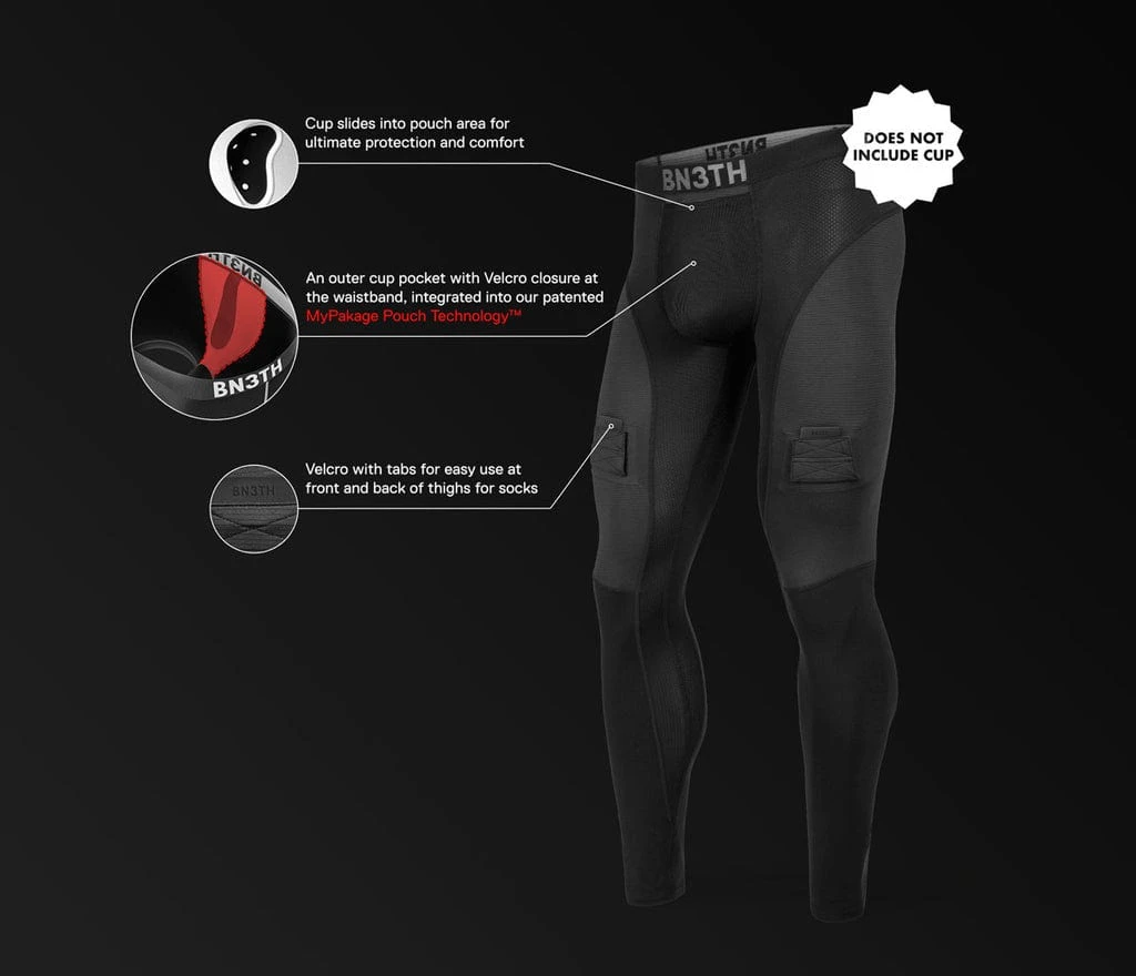 B3NTH Coast To Coast Senior Compression Jock Shorts - Canada - Image 4