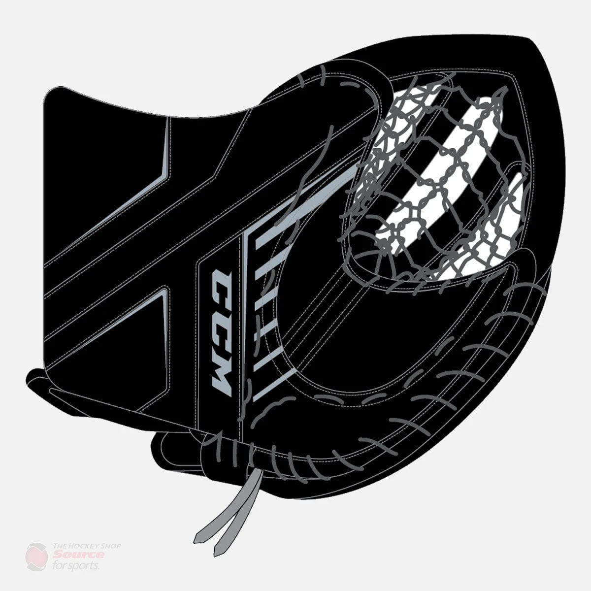 CCM Axis A1.9 Intermediate Goalie Catcher - Image 12