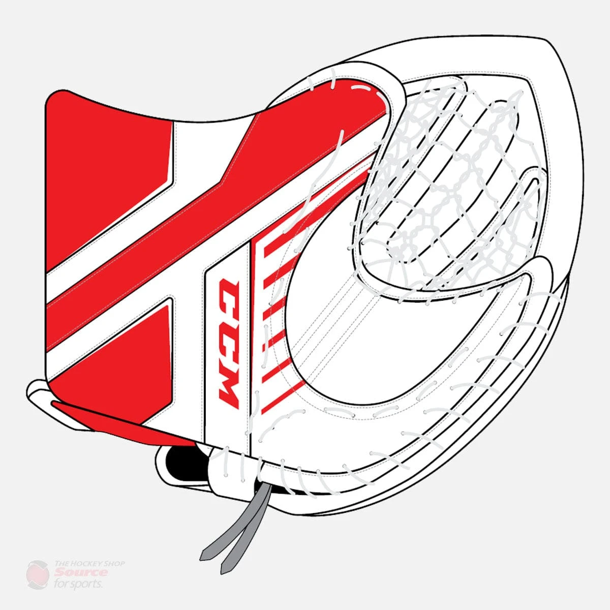 CCM Axis A1.9 Intermediate Goalie Catcher - Image 14