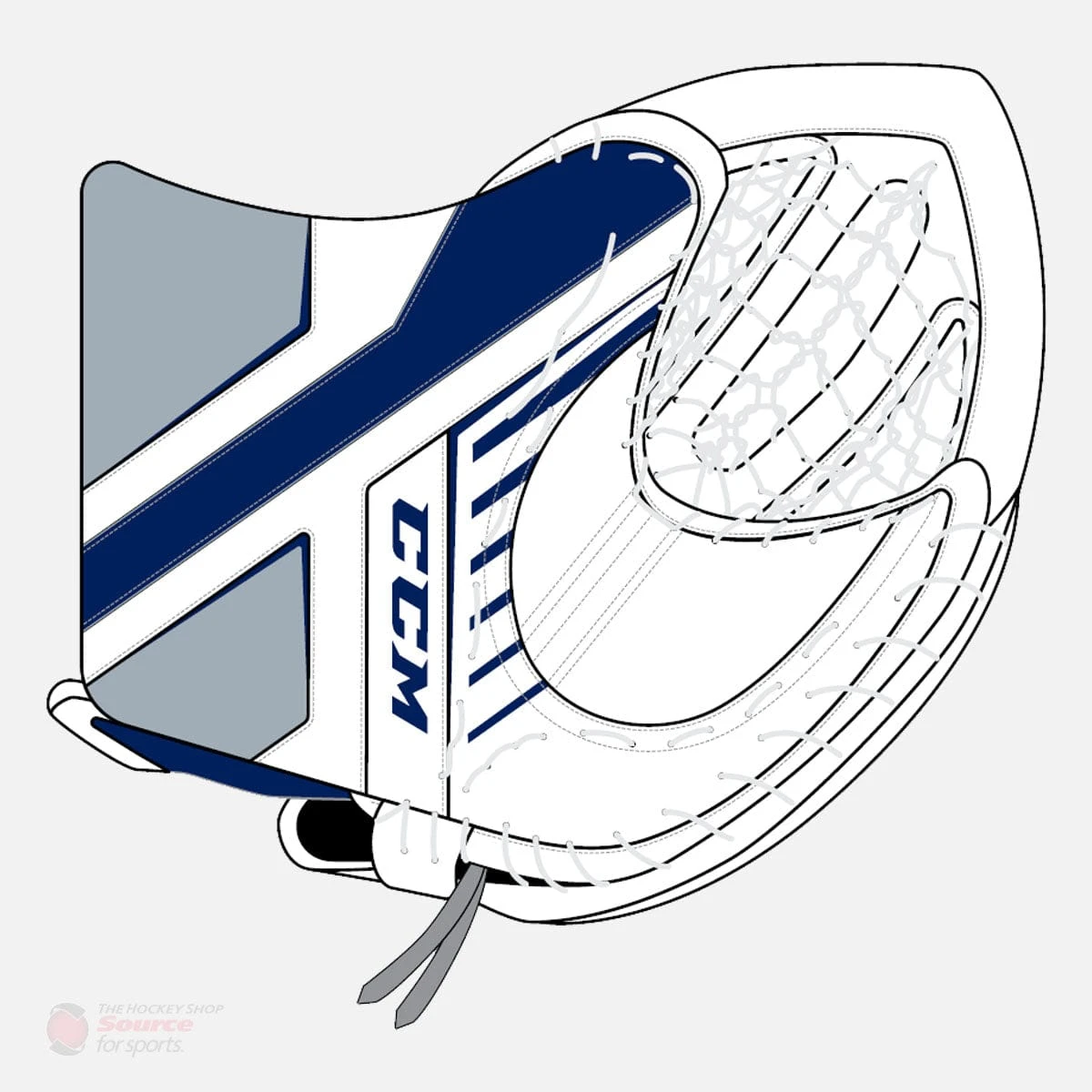 CCM Axis A1.9 Intermediate Goalie Catcher - Image 13