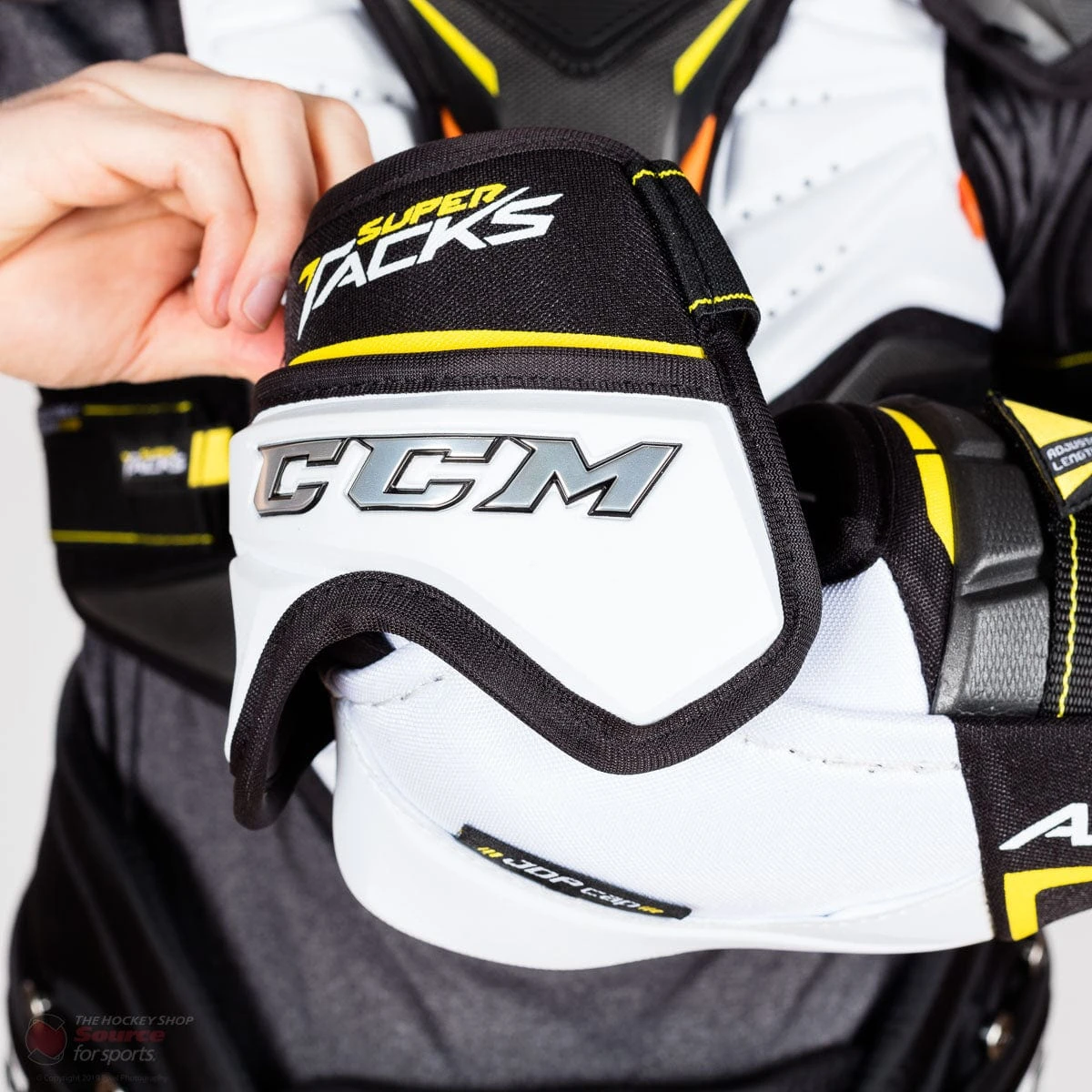CCM Super Tacks AS1 Senior Hockey Elbow Pads - Image 4
