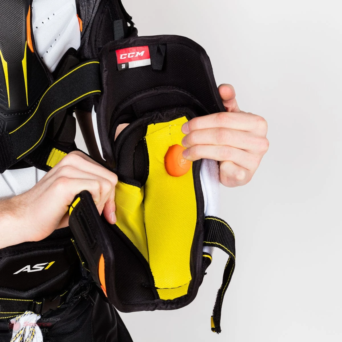 CCM Super Tacks AS1 Senior Hockey Elbow Pads - Image 7
