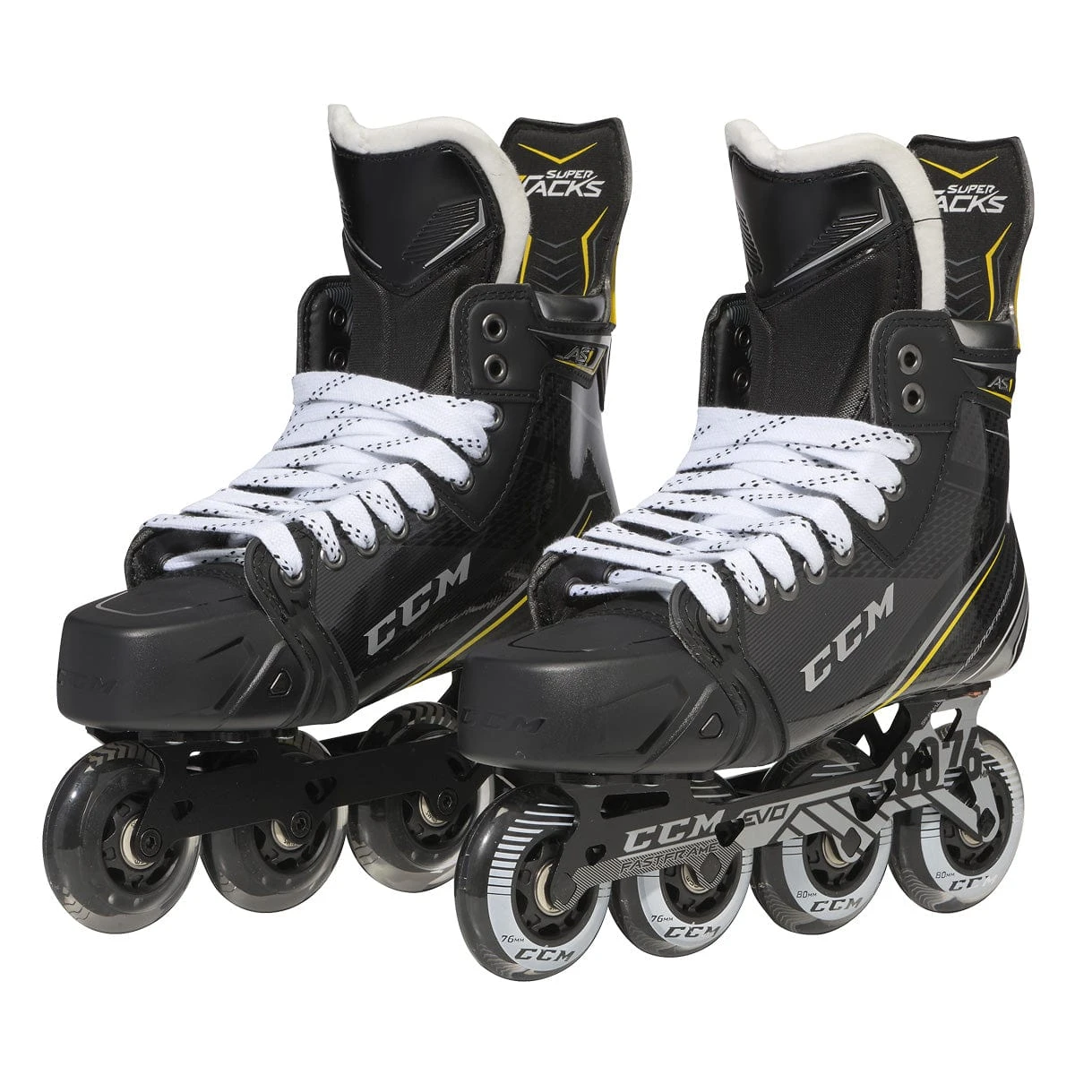CCM Super Tacks AS1 Junior Roller Hockey Skates - Image 3