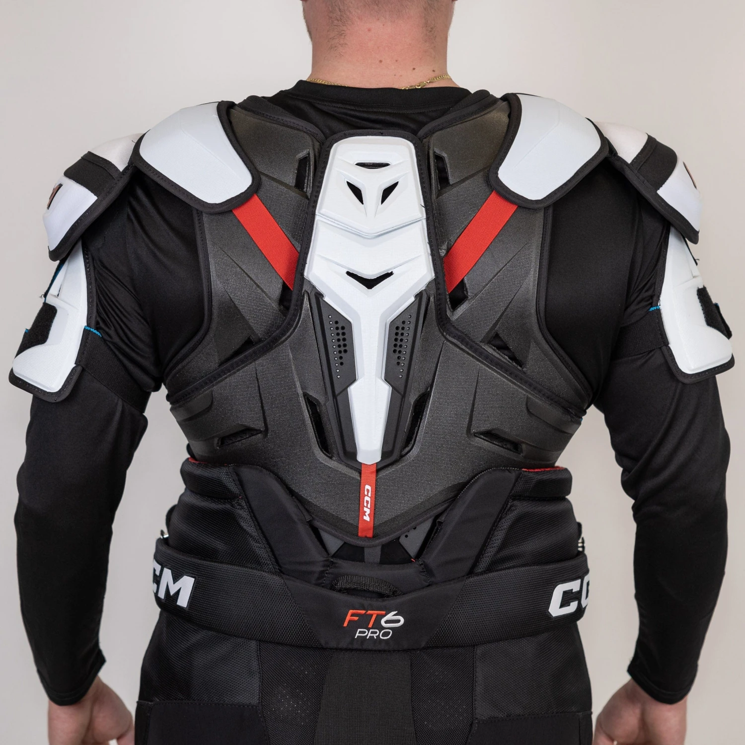 CCM Jetspeed FT6 Pro Senior Hockey Shoulder Pads - Image 6