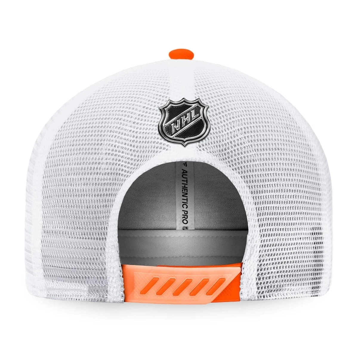 Edmonton Oilers Fanatics Authentic Pro Draft Structured Trucker Hat - Image 4