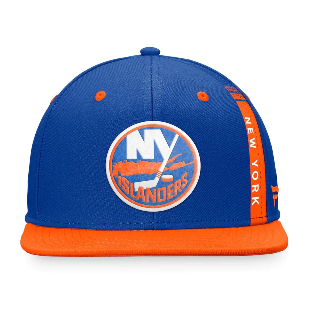 New York Islanders Fanatics Authentic Pro Draft Snapback Hat - Image 2
