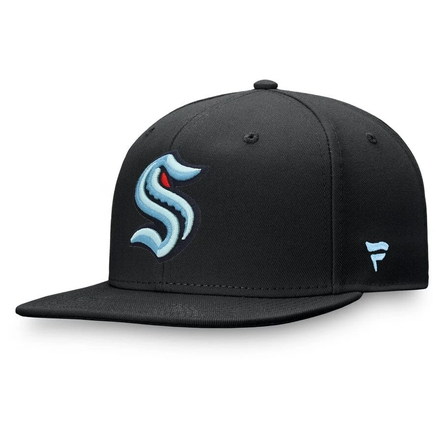 Seattle Kraken Fanatics Core Snapback Hat