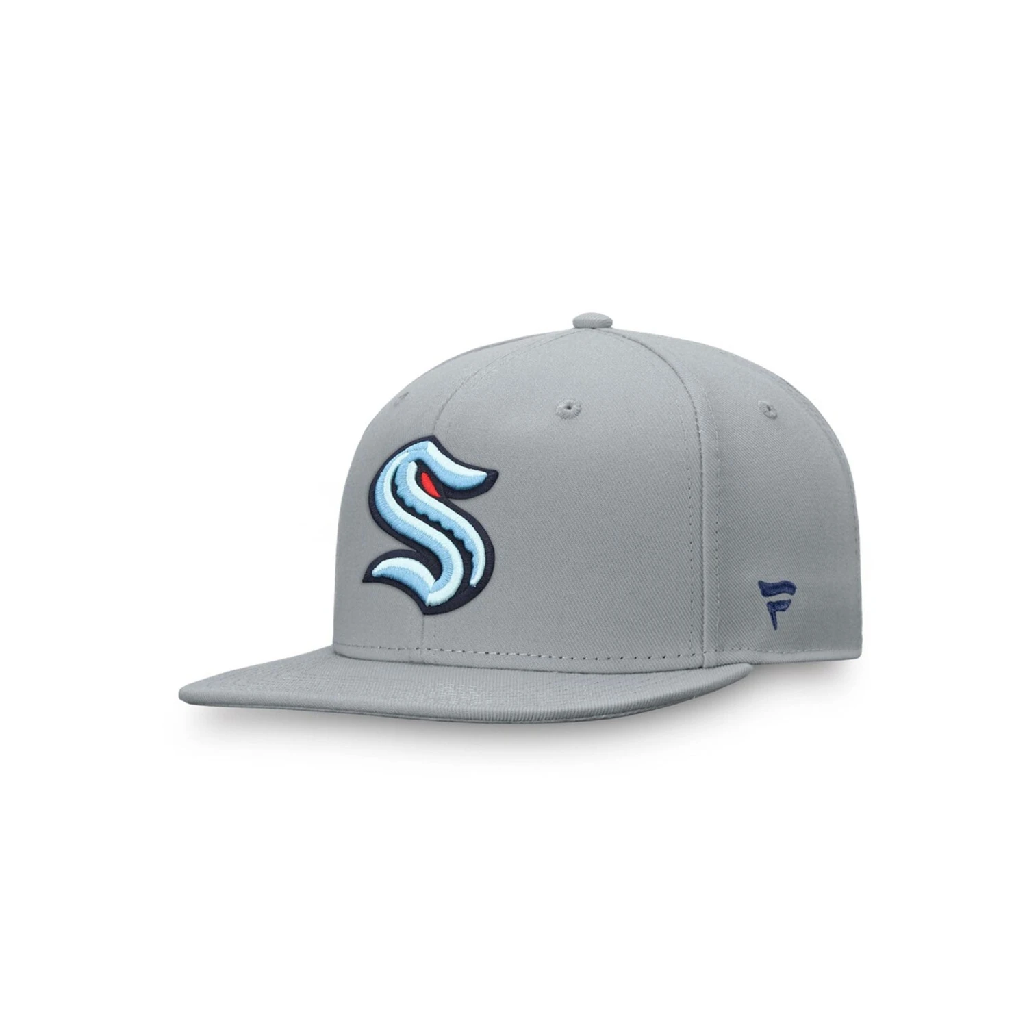 Seattle Kraken Fanatics Core Snapback Hat - Image 3