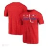 Washington Capitals Fanatics Distressed Vintage Tri-Blend Mens Shirt