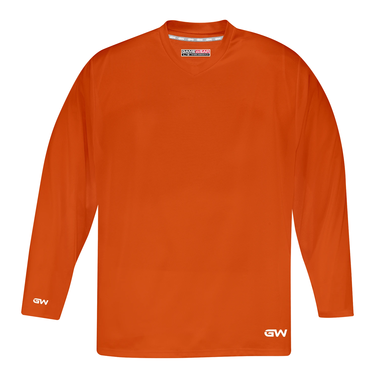 GameWear GW5500 ProLite Series Junior Hockey Practice Jersey - Orange