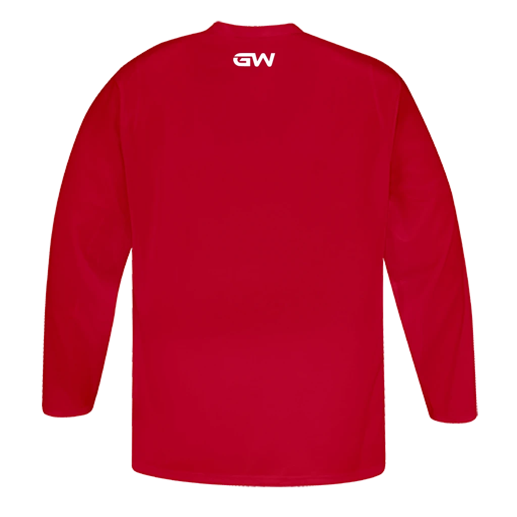 GameWear GW5500 ProLite Series Junior Hockey Practice Jersey - Red - Image 2