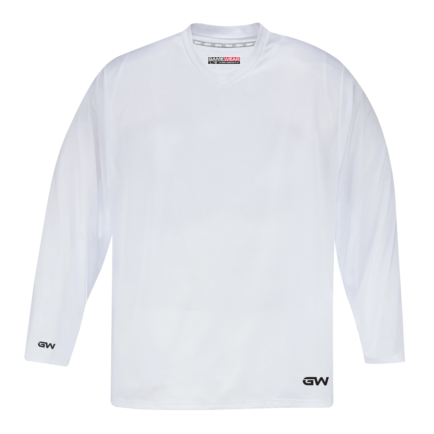 GameWear GW5500 ProLite Series Junior Hockey Practice Jersey - White