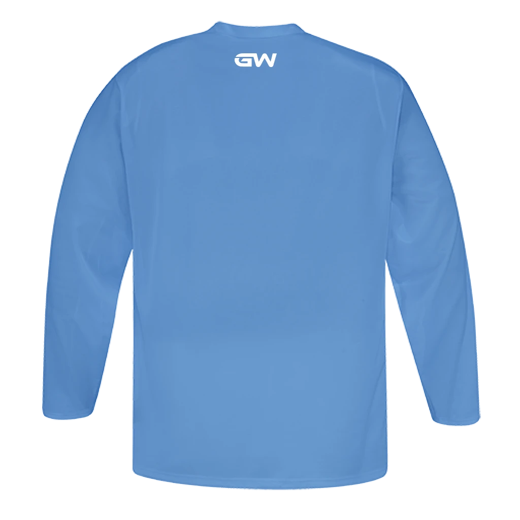 GameWear GW5500 ProLite Series Senior Hockey Practice Jersey - Sky Blue - Image 2