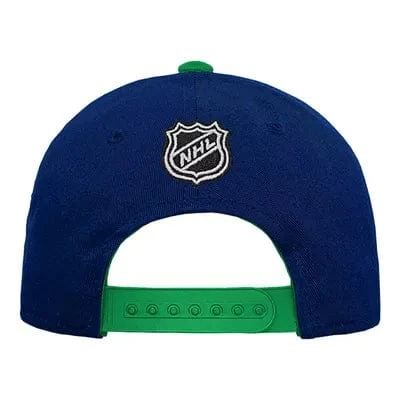 Vancouver Canucks Outer Stuff NHL Precurve Youth Snapback Adjustable Hat - Image 2
