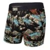Saxx Ultra Boxers - Black Mountainscape
