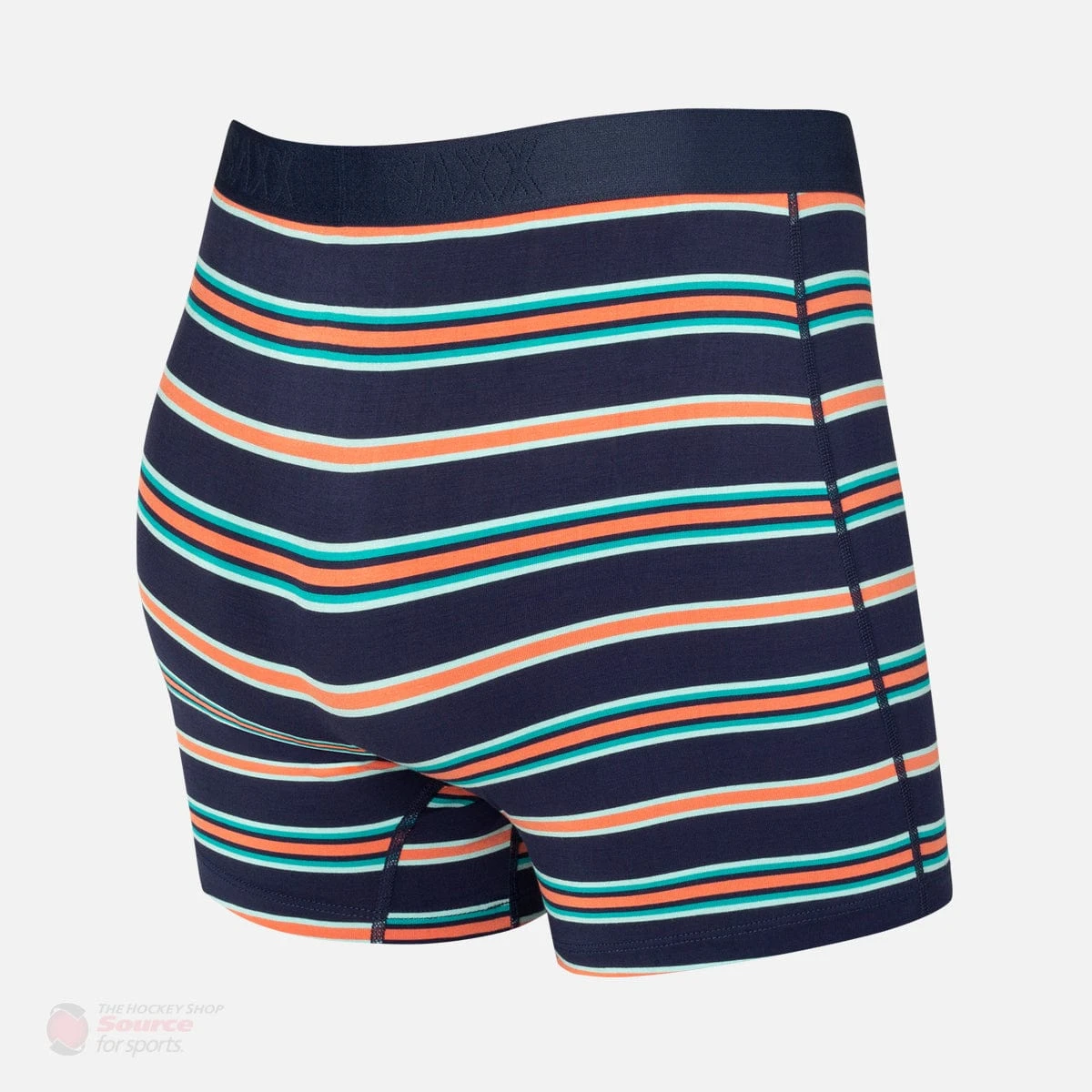 Saxx Ultra Boxers - Navy Vista Stripe - Image 2