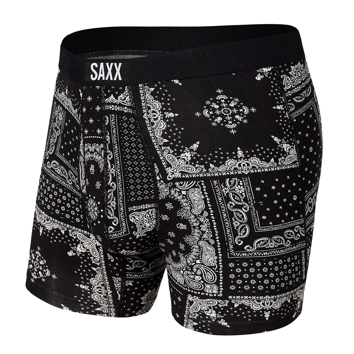 Saxx Vibe Boxers - Black Bandana Republic