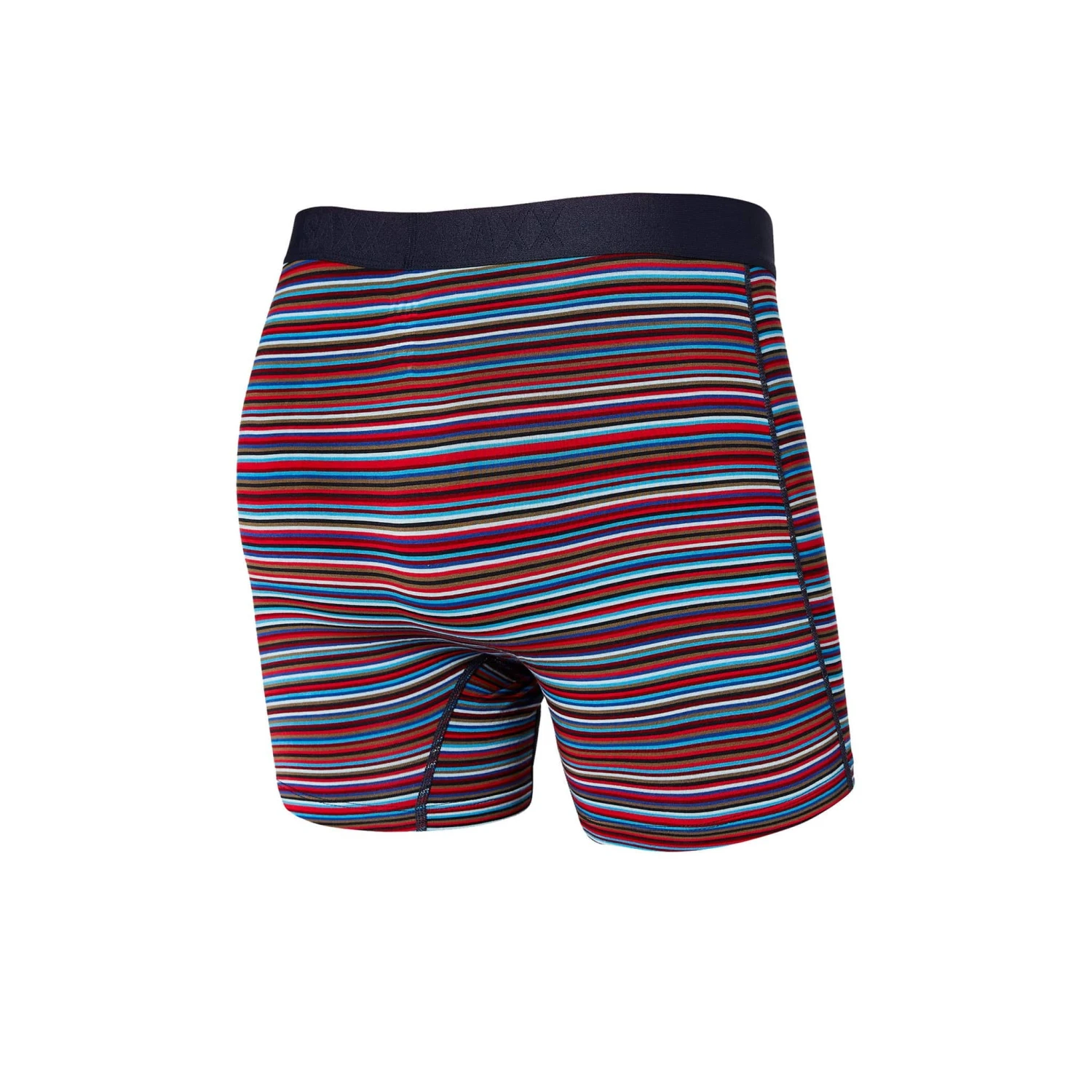 Saxx Vibe Boxers - Blue Vibrant Stripe - Image 2