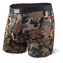 Saxx Vibe Boxers - Woodland Camo